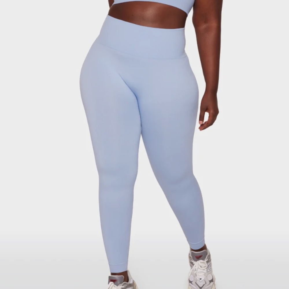 Set Active Blue Leggings